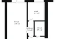 Apartamento 1 habitación 31 m² Brest, Belarús