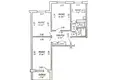 Квартира 3 комнаты 65 м² Минск, Беларусь