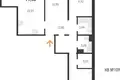 4 room apartment 80 m² Kopishche, Belarus