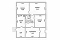 Квартира 60 м² Малорита, Беларусь