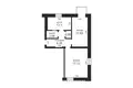Квартира 2 комнаты 46 м² Минск, Беларусь