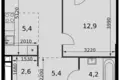 Appartement 2 chambres 47 m² Moscou, Russie