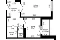Квартира 1 комната 45 м² Минск, Беларусь
