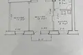 2 room apartment 56 m² Minsk, Belarus