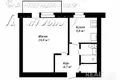 1 room apartment 35 m² Brest, Belarus