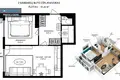 Appartement 1 chambre 35 m² Vilnius, Lituanie