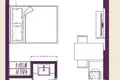 Studio 1 zimmer 26 m² Ban Bang Thao, Thailand