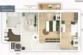 3 room apartment 57 m² Vilnius, Lithuania