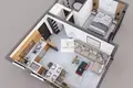 Mieszkanie 1 pokój 39 m² Tivat, Czarnogóra