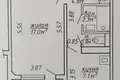 1 room apartment 35 m² Minsk, Belarus