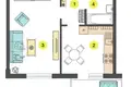 Mieszkanie 1 pokój 38 m² Odessa, Ukraina