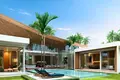 Wohnkomplex New residential complex of villas with swimming pools and a shared fitness center in Phuket, Thailand