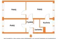 3 room apartment 53 m² Lodz, Poland