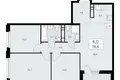 4 room apartment 78 m² Kommunarka, Russia