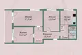 Mieszkanie 3 pokoi 66 m² Borysów, Białoruś
