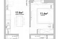 Apartamento 2 habitaciones 42 m² Minsk, Belarús