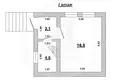 Dom 45 m² Muchaviecki sielski Saviet, Białoruś