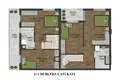 Mieszkanie 1 pokój 60 m² Muratpasa, Turcja