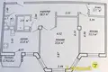 Квартира 2 комнаты 73 м² Минск, Беларусь