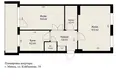 Wohnung 2 zimmer 57 m² Minsk, Belarus