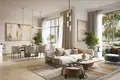 Wohnkomplex New Odessa Residence with a swimming pool, tennis courts and lounge areas 5 minutes away from the park, Town Square, Dubai, UAE
