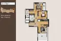 Apartamento 3 habitaciones 64 m² Mezitli, Turquía