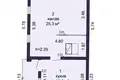 Haus 37 m² Hajnienski sielski Saviet, Belarus
