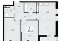 Квартира 3 комнаты 63 м² район Коммунарка, Россия