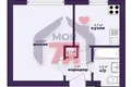 Квартира 1 комната 21 м² Молодечно, Беларусь