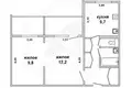 Apartamento 2 habitaciones 42 m² Kobriny, Belarús