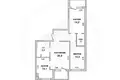 3 room apartment 78 m² Muchaviecki sielski Saviet, Belarus