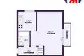 Wohnung 1 zimmer 30 m² Minsk, Belarus
