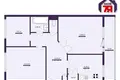 Appartement 3 chambres 58 m² Starobin, Bélarus