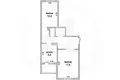 Квартира 2 комнаты 54 м² Мухавецкий сельский Совет, Беларусь