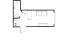 Wohnung 1 zimmer 23 m² in Warschau, Polen