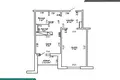 Mieszkanie 1 pokój 45 m² Mińsk, Białoruś