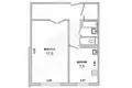 1 room apartment 37 m² Brest, Belarus