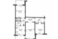 Mieszkanie 3 pokoi 75 m² Mińsk, Białoruś