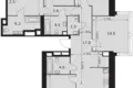 Wohnung 6 zimmer 128 m² Moskau, Russland