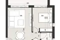 Квартира 1 спальня 73 м² район Лимасол, Кипр