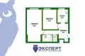 2 room apartment 55 m² Minsk, Belarus