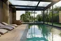 Residential quarter New Modern project in Avsallar, Alanya with modern exterior design