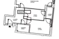 Appartement 3 chambres 59 m² en Cracovie, Pologne