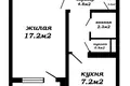 Wohnung 1 zimmer 33 m² Minsk, Belarus
