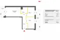 Appartement 3 chambres 51 m² Varsovie, Pologne
