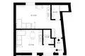 Mieszkanie 2 pokoi 46 m² Ryga, Łotwa