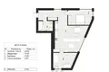 Mieszkanie 3 pokoi 77 m² Wilno, Litwa