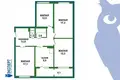 Wohnung 4 zimmer 85 m² Minsk, Belarus