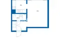 Квартира 1 комната 30 м² Helsinki sub region, Финляндия