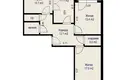 3 room apartment 76 m² Minsk, Belarus